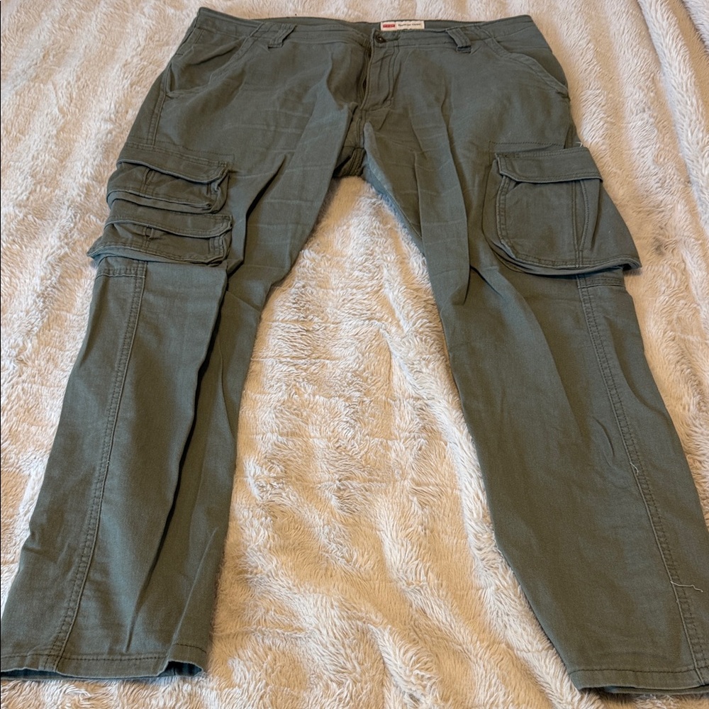 Levi's Men's Green Cargo Pants